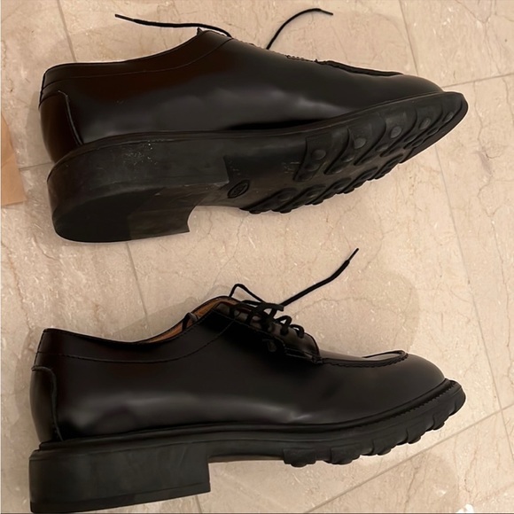 Men’s Tods Derby shoe black leather made in italy size 9 - Picture 13 of 13